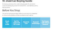 What To Look For When Buying A Used Vehicle