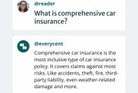 What Is Comprehensive Car Insurance?